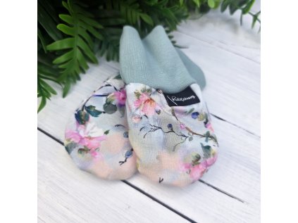 Kojenecké rukavičky proti poškrábání BELLIS