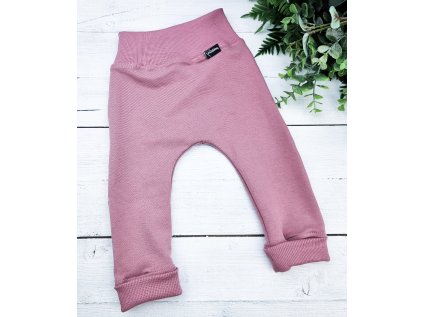 Rostoucí kojenecké tepláky OLDPINK