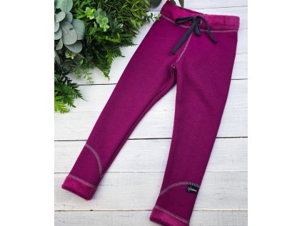 Zateplené legíny MAGENTA
