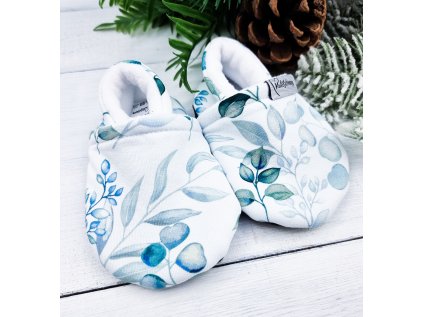 Nízké capáčky barefoot s fleesem VČELKY