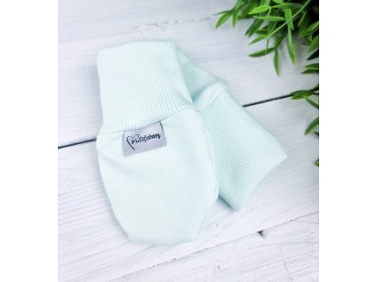 Kojenecké rukavičky proti poškrábání MINT