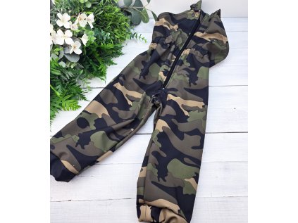 SOFT kalhoty s laclem ARMY