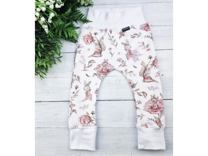 Rostoucí kojenecké tepláky BUNNY