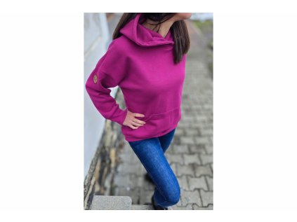 Mikina WARM fuchsia