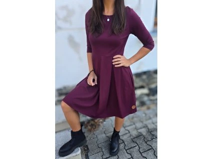 Šaty ESMÉ bordó