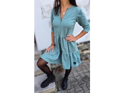 Dámské teplákové BOHO šaty SAGE