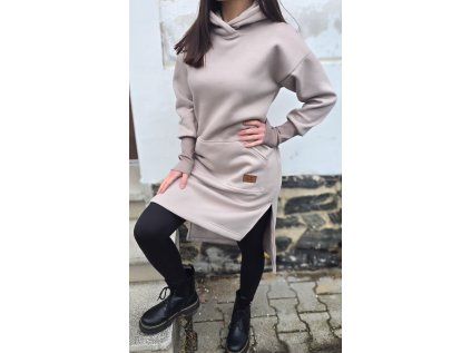 Mikinošaty HUG WARM MOCCA