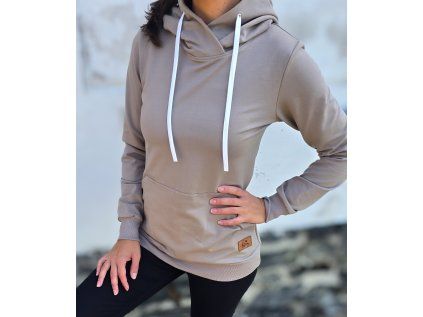 Mikina dámská PÍSKOVÁ