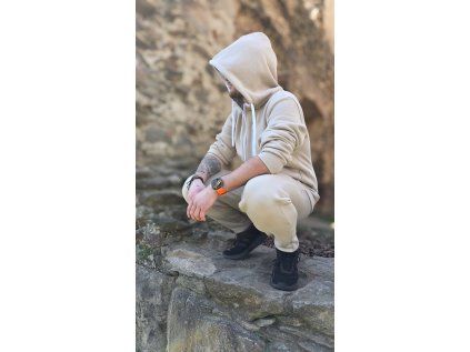 Pánské tepláky UNIT WARM MOCCA