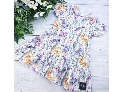 Mušelínové BOHO šaty BOTANICA