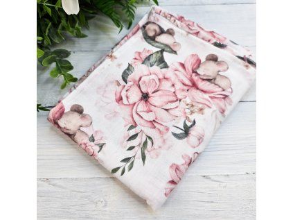 Mušelínová plenka ROSE