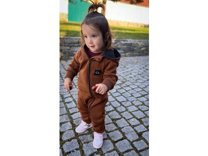 Rostoucí overal WARM HNĚDÁ