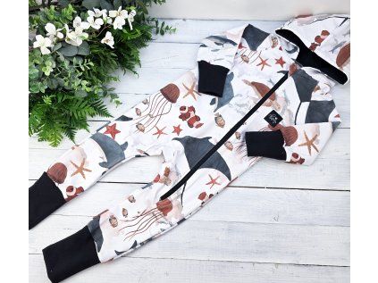 Teplákový overal rostoucí NEMO