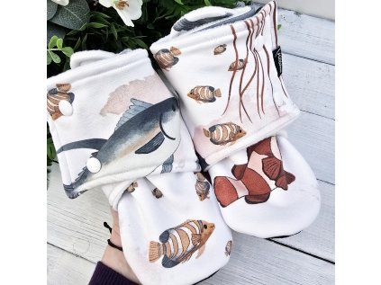 Capáčky barefoot s microfleece NEMO