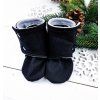 Capáčky barefoot s microfleece BLACK Grey
