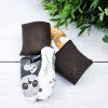 Kojenecké rukavičky proti poškrábání BEDEAR Brown