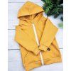 Mikina zipper MUSTARD