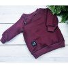 Mikina basic BORDO