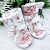 Capáčky barefoot s beránkem BUNNY white