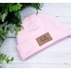 Čepice RIB BABY PINK
