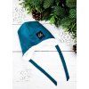 Ušanka s beránkem TEAL White