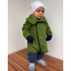 Kabátek WARM - křivák ZELENÁ