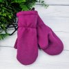 Zateplené rukavice s palcem warm FUCHSIA