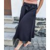 DÁMSKÁ mušelínová kalhotová sukně BLACK