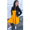 Šaty ESMÉ MUSTARD