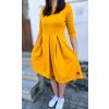 Šaty ESMÉ MUSTARD