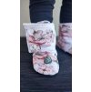 Capáčky barefoot s microfleece ROSE