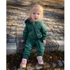 Rostoucí overal WARM LAHVOVĚ ZELENÁ