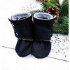 Capáčky barefoot s microfleece BLACK Grey