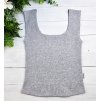 RIVA - top s vykrojenými zády MELANGE
