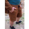 Pánské kraťasy UNIT WARM HNĚDÁ
