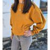 Mikina dámská STRUCTURE WAFLE mustard crop