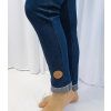 zateplené legíny JEANS