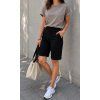 Dámské bermudy silk BLACK
