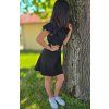 Dámské šaty BELLA /kojicí BLACK mušelín