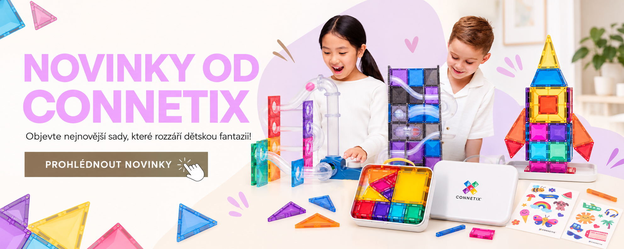 Connetix Novinky