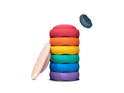 Stapelstein Spring Special Rainbow Set classic
