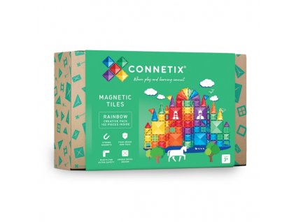 connetix magnetic tiles 100 pcs