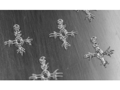 VÁNOČNÍ VLOČKY 3 ks  malé