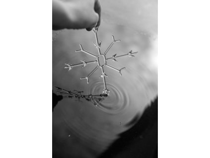 VÁNOČNÍ VLOČKY 3 ks  1x velká, 2x malá