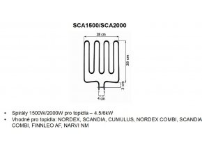 topna spirala sca1500 sca2000