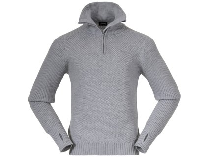 Pánský svetr Bergans Ulriken Jumper,šedý