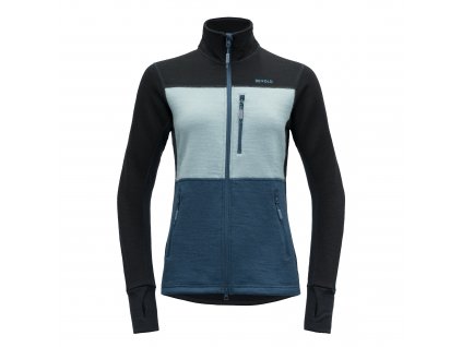 DÁMSKÁ VLNĚNÁ BUNDA DEVOLD THERMO WOOL MODRÁ