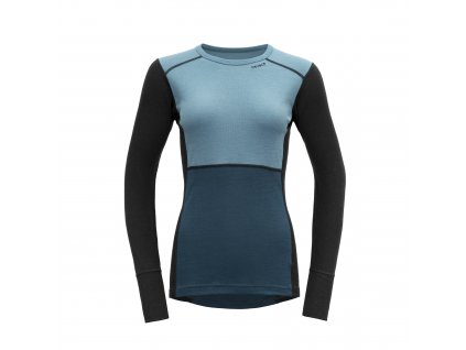 DÁMSKÉ MERINO TRIČKO 190 DEVOLD LAUPAREN MODRÁ