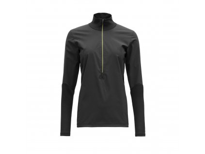 DÁMSKÁ BĚŽECKÁ MERINO MIKINA RUNNING  DEVOLD ČERNÁ