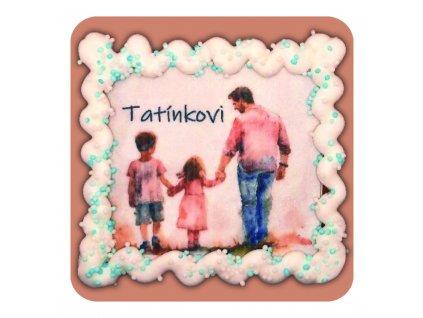 Medový perník s obrázkem tatínkovi, 50g